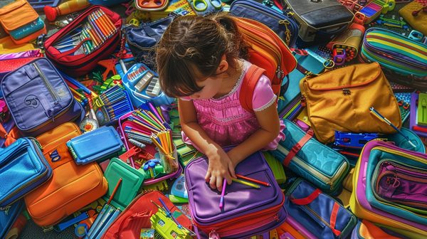 Achat trousse scolaire : faites le bon choix pour votre petite fille